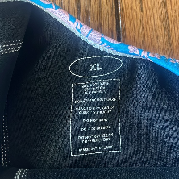 Cynthia Rowley Colorful Patchwork Swimsuit Size XL - Picture 4 of 8